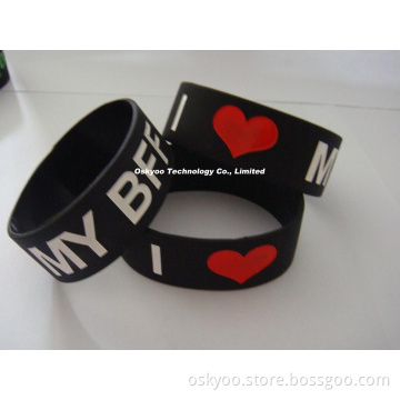 I Love My Bff Best Friend Silicone Bracelet Wristbands